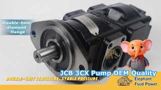 OEM-качество 20/903200 Parker / JCB 3CX сдвоенный гидравлический насос