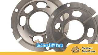 Детали гидравлического насоса экскаватора Liebherr FMV