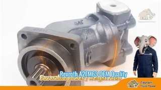 Качество OEM A2FM63 Rexroth Series 6 Аксиально-поршневой фиксированный двигатель Заводская цена Отгрузка Быстрая витрина